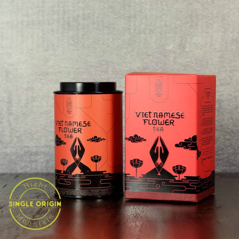 Trà xanh ướp hoa sen.