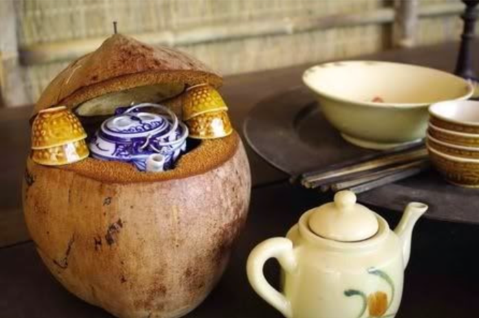 dua-kho-giu-nhiet-chen-tra