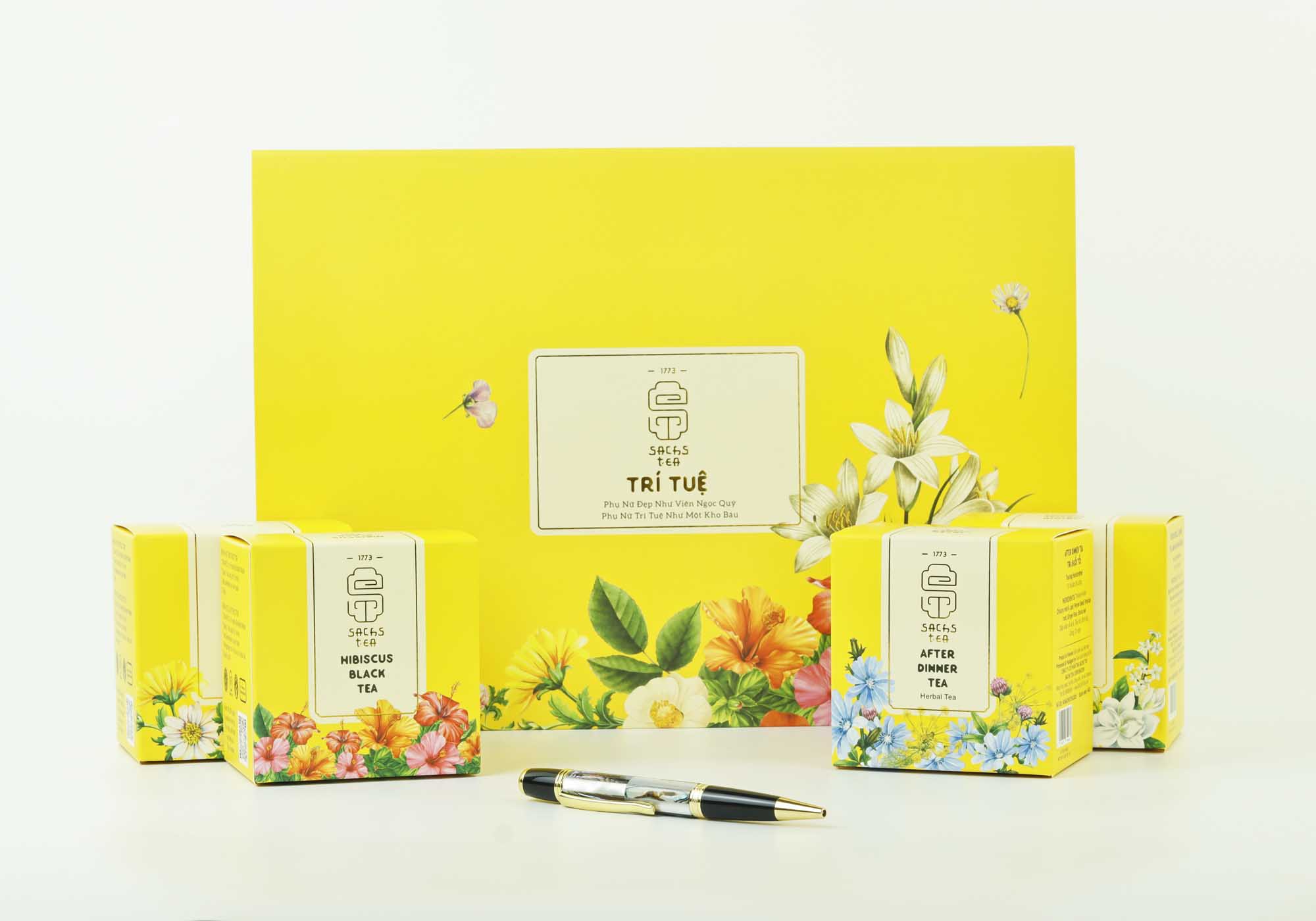 Set qua tang phu nu tri tue 2 sachstea but ky cao cap